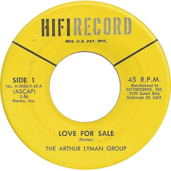 The Arthur Lyman Group Love For Sale VINYL 7" USED