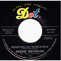 Debbie Reynolds People Will Say We're In Love / (The Answer To) You Better Move On USED VINYL 7INCH 45 RPM