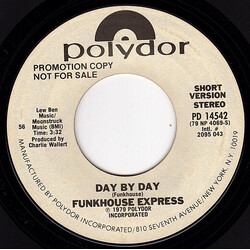 Funkhouse Express Day By Day USED VINYL 7INCH 45 RPM PROMO STEREO