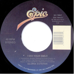 Gloria Estefan I See Your Smile VINYL 7" USED