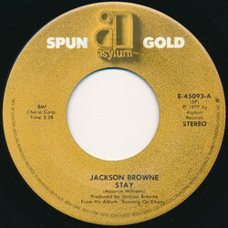 Jackson Browne Stay / Here Come Those Tears Again USED VINYL 7INCH 45 RPM REISSUE