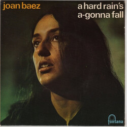 Joan Baez A Hard Rain's A-Gonna Fall USED VINYL 7INCH 45 RPM EP MONO