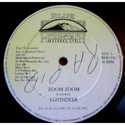 Lloyd Lovindeer Zoom Zoom / Obeah Vinyl 12" USED