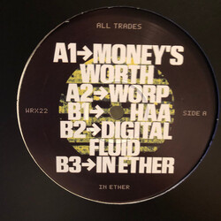 All Trades In Ether USED VINYL 12INCH LIMITED EDITION