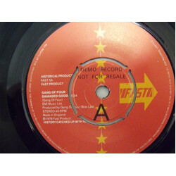 Gang Of Four Damaged Goods / Love Like Anthrax / Armalite Rifle USED VINYL 7INCH 45 RPM SINGLE PROMO REISSUE