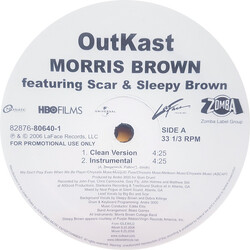 OutKast Morris Brown USED VINYL 12INCH 33 S RPM PROMO