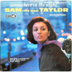 Sam Taylor (2) Somewhere In The Night Vinyl LP USED