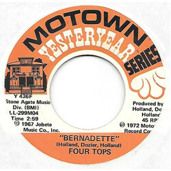 Four Tops Bernadette / 7 Rooms Of Gloom USED VINYL 7INCH SINGLE REISSUE