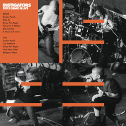 Instigators 1993 Demo N Live Vinyl LP USED