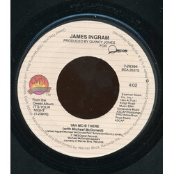 James Ingram Yah Mo B There USED VINYL 7INCH 45 RPM SINGLE
