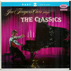 Joe "Fingers" Carr Joe "Fingers" Carr Plays The Classics Part 2 Vinyl LP USED