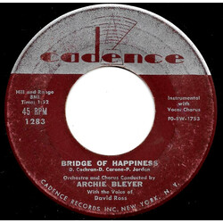 Archie Bleyer Bridge Of Happiness / You Tell Me Your Dream USED VINYL 7INCH 45 RPM