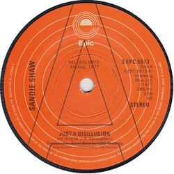 Sandie Shaw Just A Disillusion USED VINYL 7INCH 45 RPM PROMO