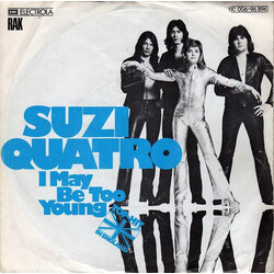 Suzi Quatro I May Be Too Young USED VINYL 7INCH SINGLE STEREO
