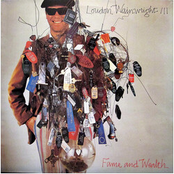 Loudon Wainwright III Fame And Wealth Vinyl LP USED