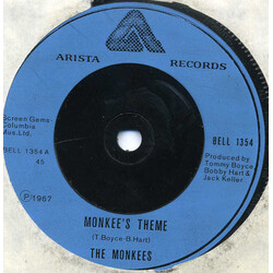 The Monkees Monkee's Theme / I'm A Believer USED VINYL 7INCH 45 RPM SINGLE