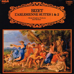 Georges Bizet / The Chicago Symphony Orchestra / Jean Martinon L'Arlesienne Suites 1 & 2 Vinyl LP USED