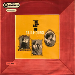 Amelita Galli-Curci The Art Of Galli-Curci Vinyl LP USED