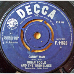 Brian Poole & The Tremeloes Candy Man VINYL 7" USED