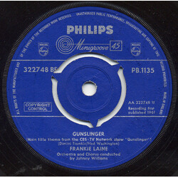 Frankie Laine Gunslinger USED VINYL 7INCH