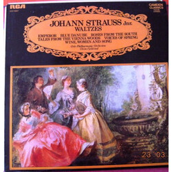 Johann Strauss Jr. / Oslo Filharmoniske Orkester / Øivin Fjeldstad Waltzes Vinyl LP USED