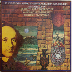 Eugene Ormandy / The Philadelphia Orchestra / Felix Mendelssohn-Bartholdy Die Erste Walpurgisnacht / Hebrides Overture Vinyl LP USED
