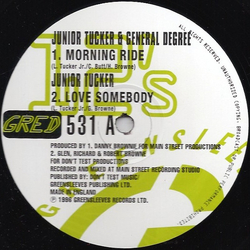 Junior Tucker / General Degree Morning Ride Vinyl 12" USED