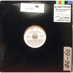 Wyclef Jean / Refugee Camp All Stars We Trying To Stay Alive / Anything Can Happen USED VINYL 12INCH 33 S RPM PROMO