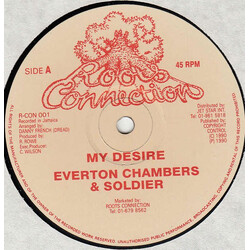 Everton Chambers / Soldier (10) / Striker (14) My Desire Vinyl 12" USED