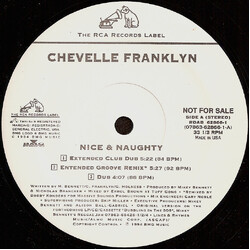 Chevelle Franklyn Nice & Naughty USED VINYL 12INCH PROMO