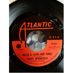 Dusty Springfield Willie & Laura Mae Jones USED VINYL 7INCH SINGLE 45 RPM