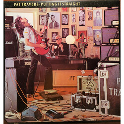 Pat Travers Putting It Straight Vinyl LP USED