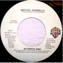 Michael Sembello Automatic Man / Summer Lovers VINYL 7" USED