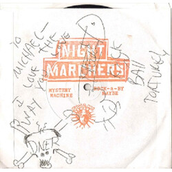 The Night Marchers Mystery Machine / Rock-a-By Maybe USED VINYL 7INCH SINGLE WHITE LABEL