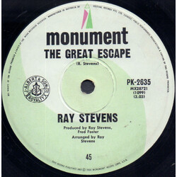 Ray Stevens The Great Escape USED VINYL 7INCH 45 RPM SINGLE