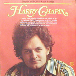 Harry Chapin Sniper And Other Love Songs Vinyl LP USED