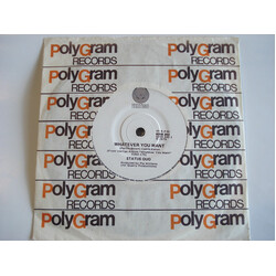 Status Quo Whatever You Want USED VINYL 7INCH 45 RPM SINGLE