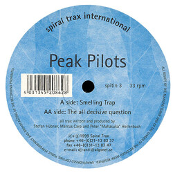 Peak Pilots Smelling Trap / The All Decisive Question USED VINYL 12INCH 33 S RPM