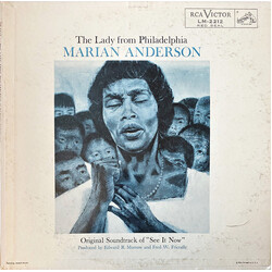 Marian Anderson The Lady From Philadelphia Vinyl LP USED