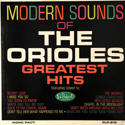 The Orioles Modern Sounds Of The Orioles Greatest Hits Vinyl LP USED