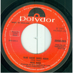 Mike Hugg Blue Suede Shoes Again Vinyl 7" USED