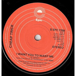 Cheap Trick I Want You To Want Me USED VINYL 7INCH 45 RPM SINGLE