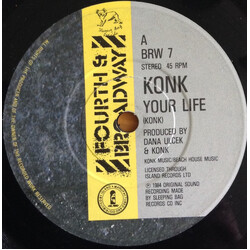 Konk Your Life USED VINYL 7INCH 45 RPM