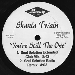 Shania Twain You're Still The One USED VINYL 12INCH PROMO