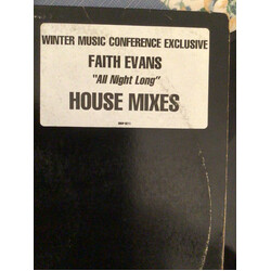 Faith Evans All Night Long USED VINYL 12INCH PROMO