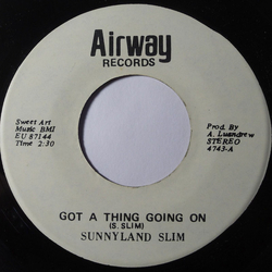Sunnyland Slim Got A Thing Going On Vinyl 7" USED