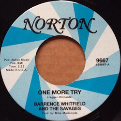 Barrence Whitfield And The Savages / The Stompin' Riff Raffs One More Try / What A Shame USED VINYL 7INCH SINGLE