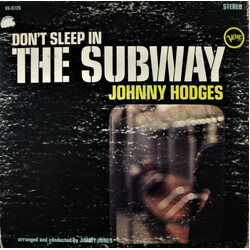 Johnny Hodges Don't Sleep In The Subway Vinyl LP USED