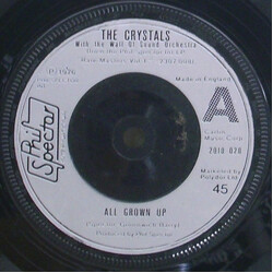 The Crystals All Grown Up USED VINYL 7INCH 45 RPM SINGLE