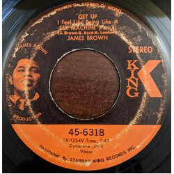 James Brown Get Up I Feel Like Being Like A Sex Machine USED VINYL 7INCH 45 RPM SINGLE